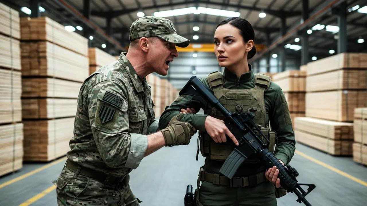 Pułkownik złapał ją zbyt mocno – Zamarł, gdy zrozumiał, kim była w GROM