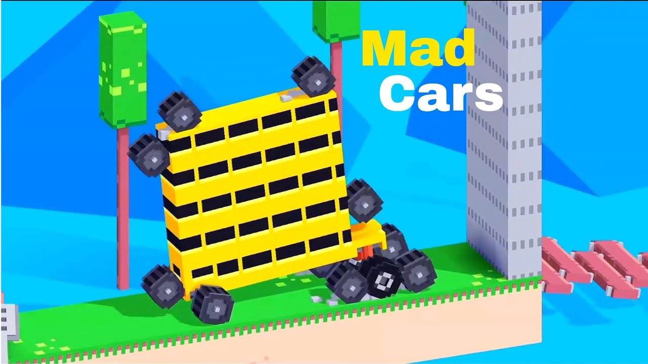 Impossible Dual Truck Bridge Challenge 😱 | Fancade Drive Mad Crazy Level