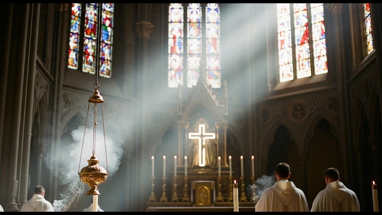 Chorał Gregoriański — Pokorna Modlitwa ✝️ Mt 11,28 „Przyjdźcie do Mnie wszyscy…” (432Hz)