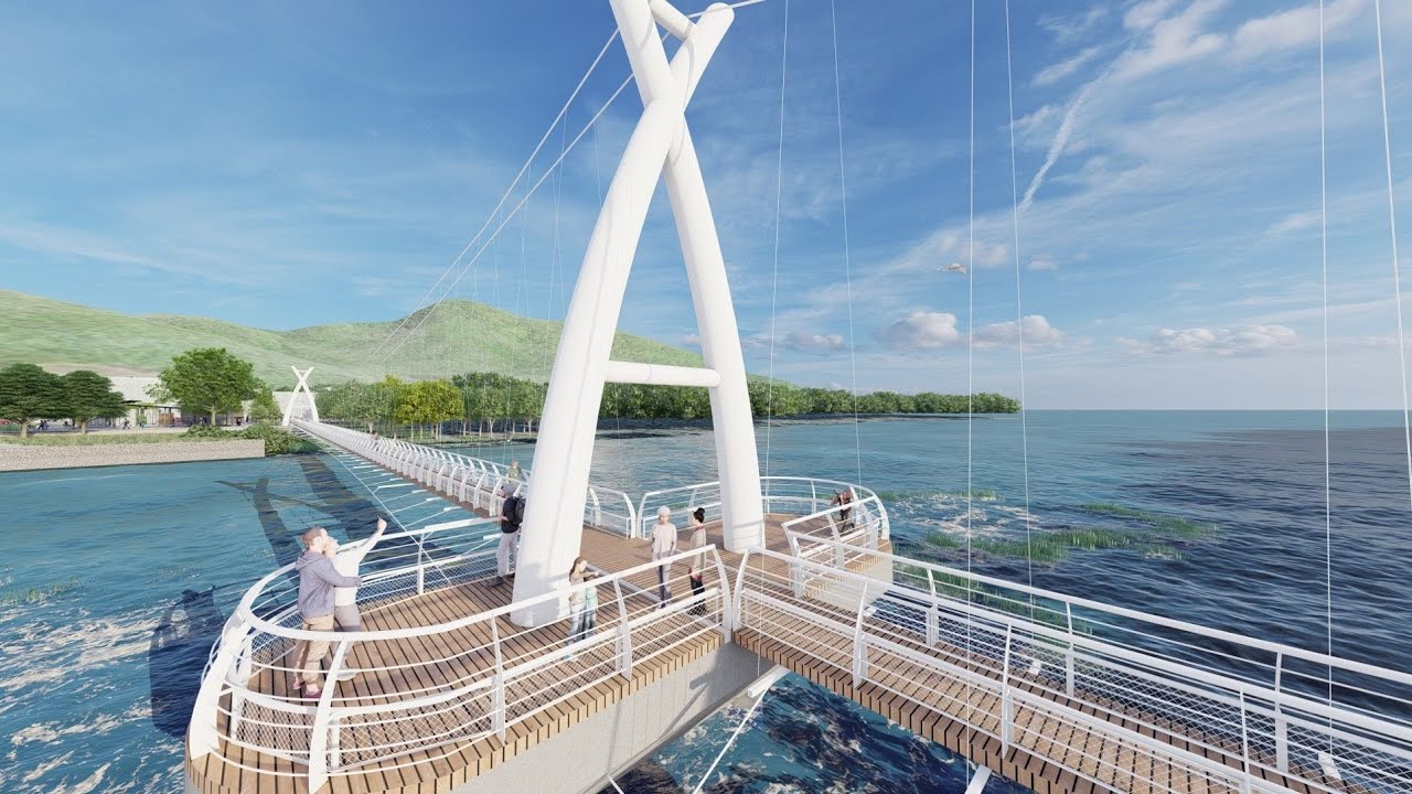 👍滿州「港口吊橋」改建動工！即將美麗再現，迎接全世界的旅人！