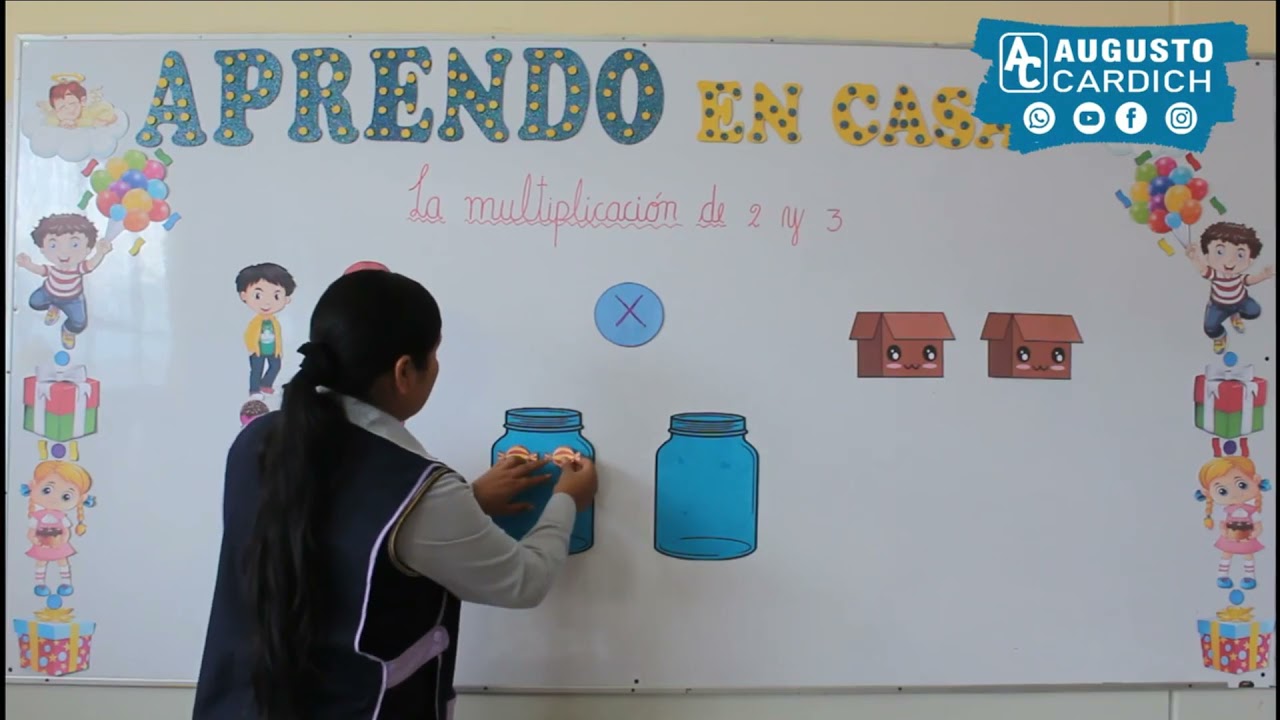 LA MULTIPLICACIÓN DE 2 Y 3 PRIMER GRADO