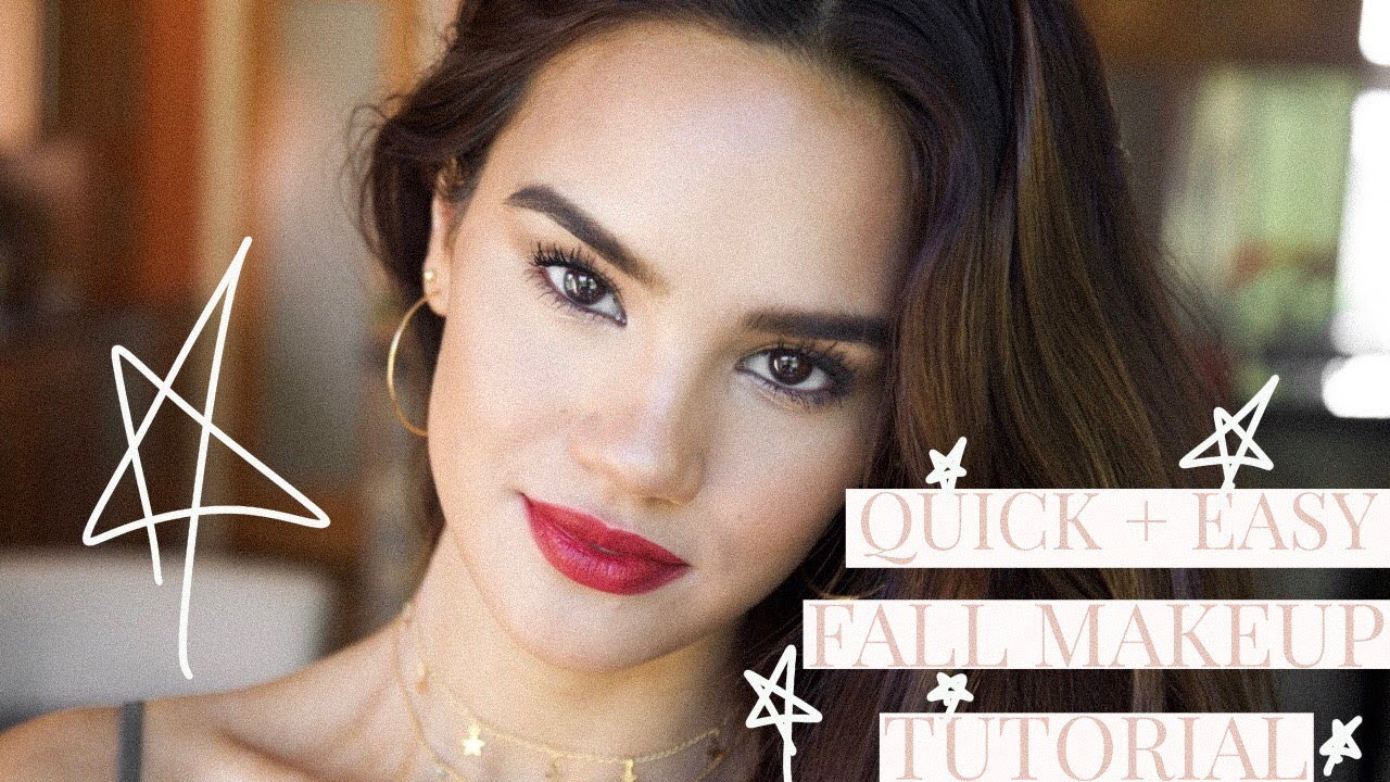 FRESH FALL MAKEUP TUTORIAL! | DACEY CASH