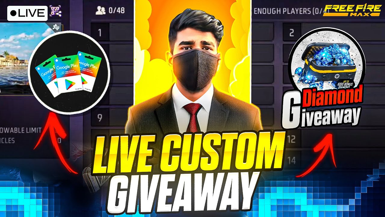 Giveaway Alert 🚨⚠️ Free Fire Live Custom Giveaway 🤑💰 #shorts #shortslive #freefire  #shortsfeed