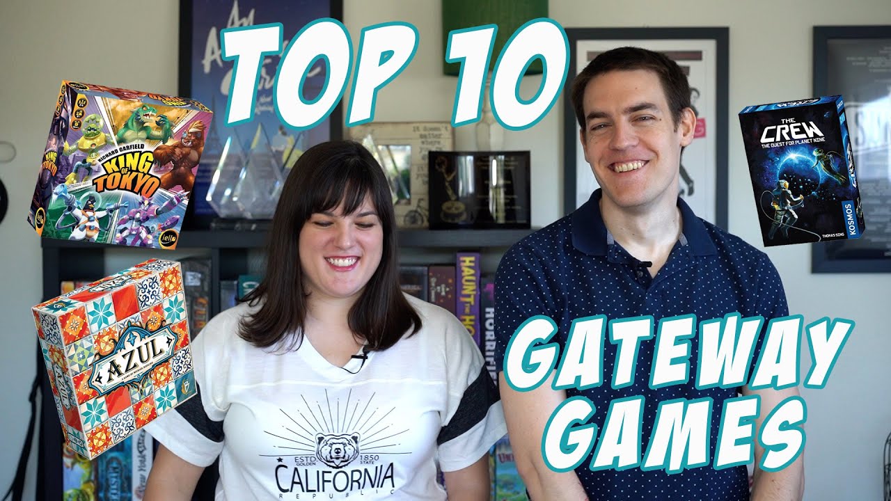 Top 10 Games To Get Your Friends Into Board Games | Gateway Games