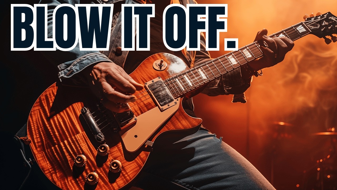 Overthinking? | Power Rock Guitar Shred to Blow It Off (Instrumental / No Vocals)