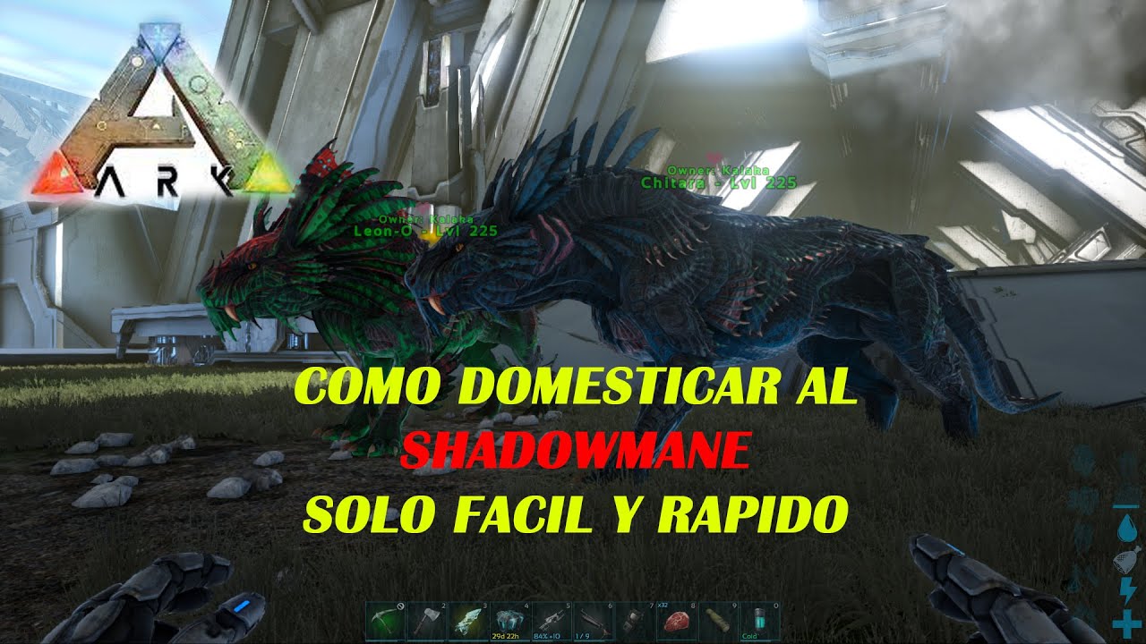 ARK Como TAMEAR al SHADOWMANE SOLO facil y rapido GENESIS 2 METODO con TRAMPA