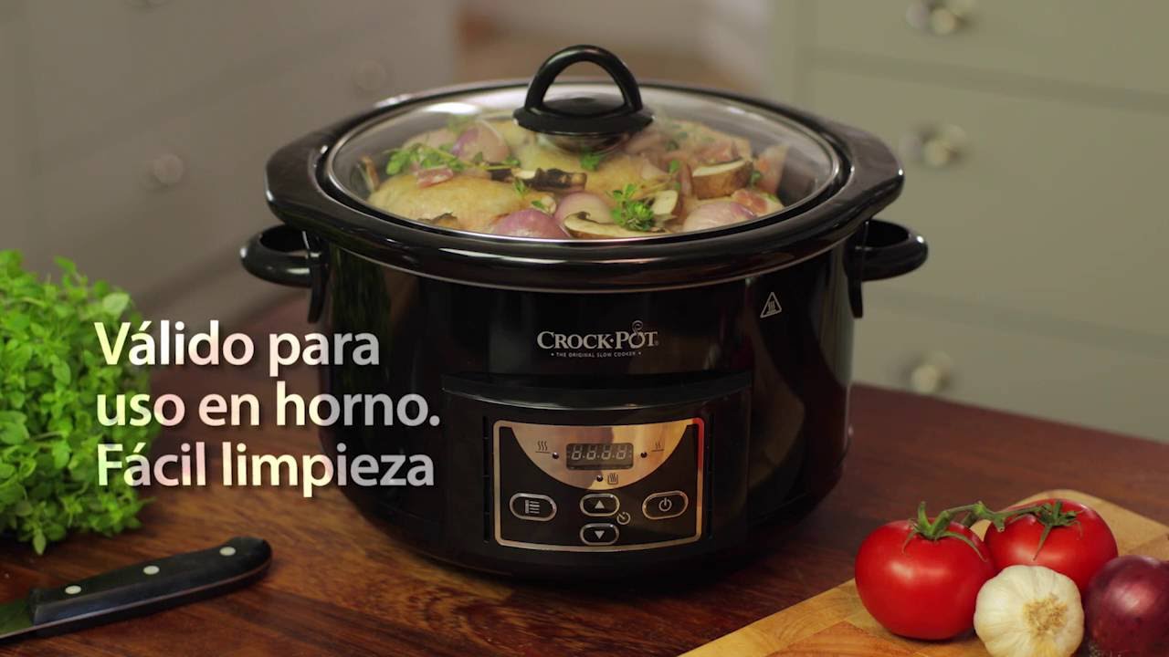 Olla de cocción lenta digital Crock-Pot 4.7L SCCPRC507B