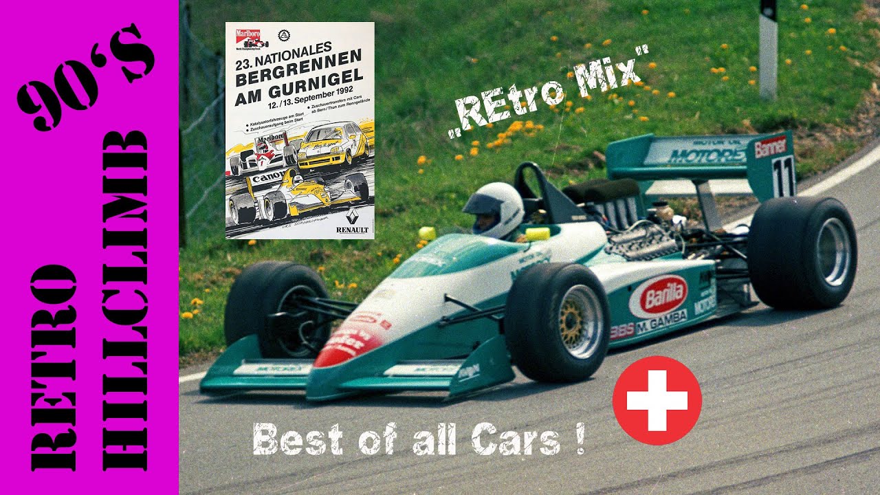 Bergrennen Gurnigel 1992 | REtro Mix (FINGER) Best of all Cars Fredy Amweg, Heinz Steiner, Jo Zeller