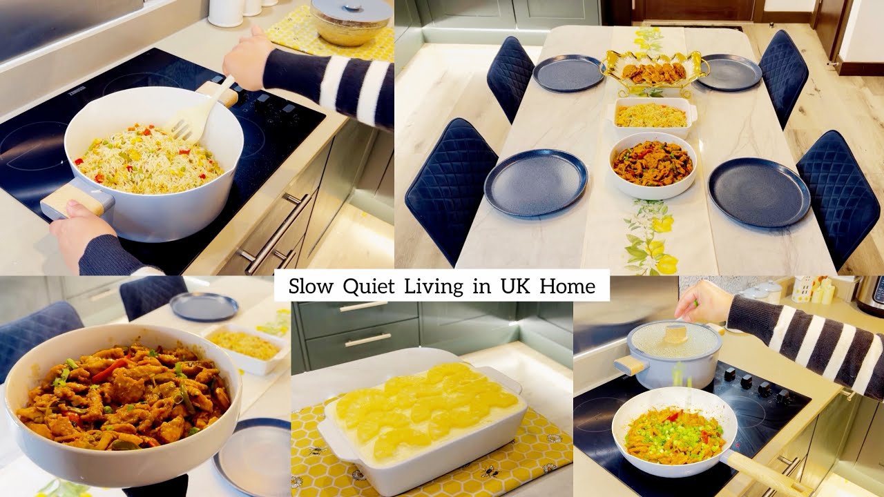 Slow ￼Living Daily Life in Uk Home￼￼￼ | Chinese ￼ Cooking|Baking ￼￼|Winter shopping |Jacket Review ￼
