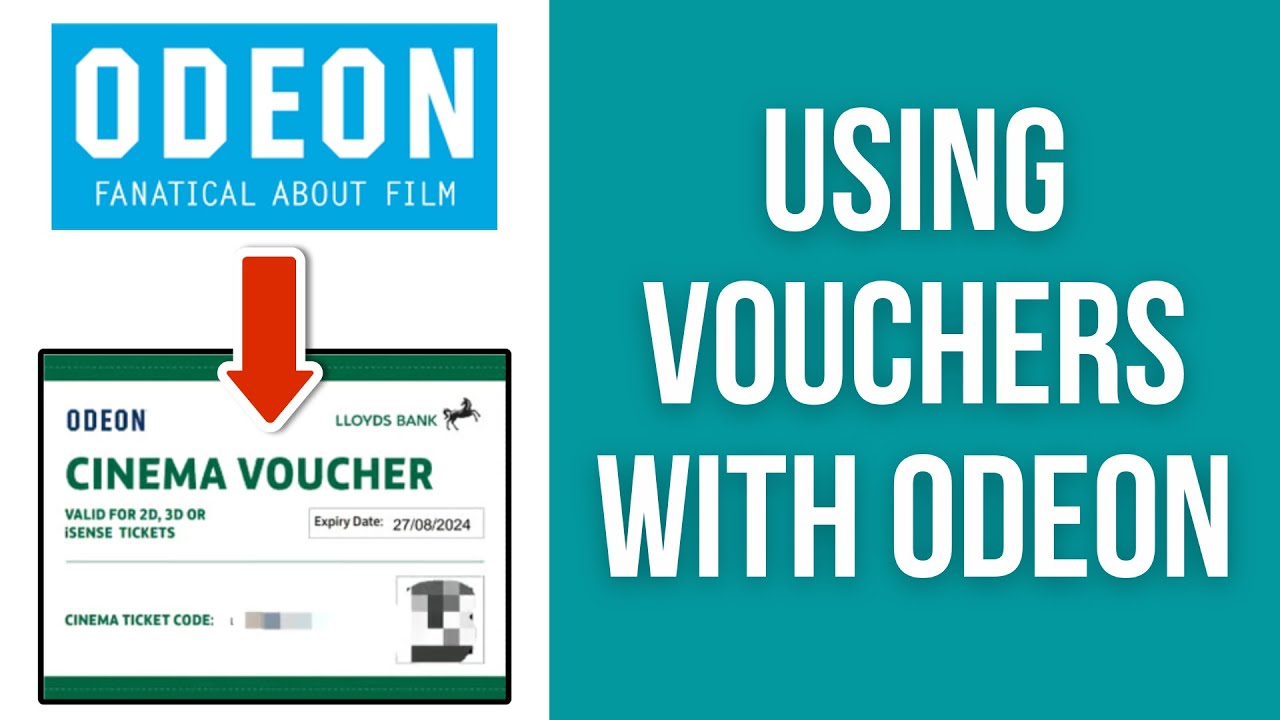 How to use vouchers with Odeon cinema (Club Lloyds)