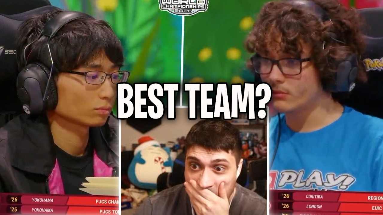 BIG 6 VS *ITALIAN ICE* - What's The BEST TEAM? - Pokeaim Reacts To VGC Worlds 2026