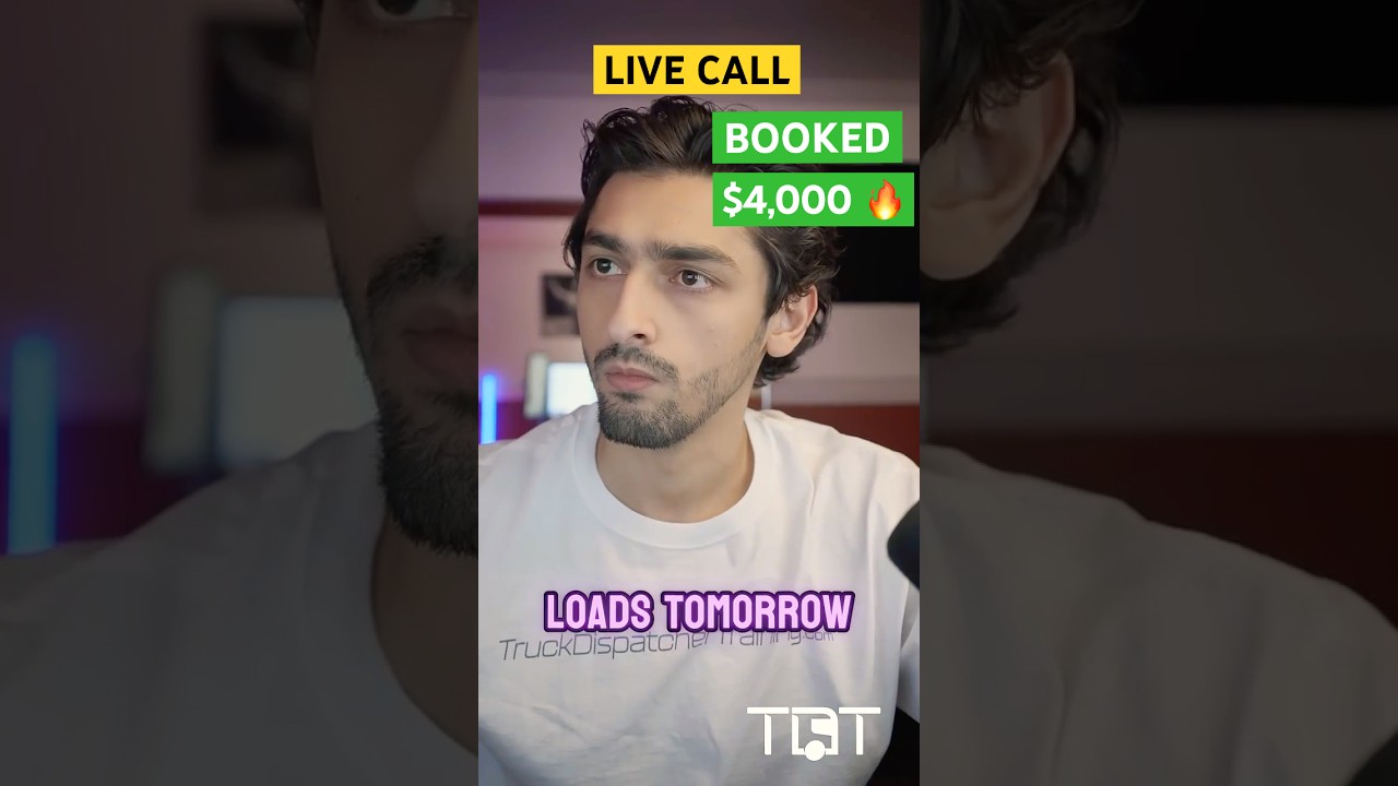 Watch Me BOOK this $4K RGN Load! 🔥 LIVE TRUCK DISPATCHING CALL