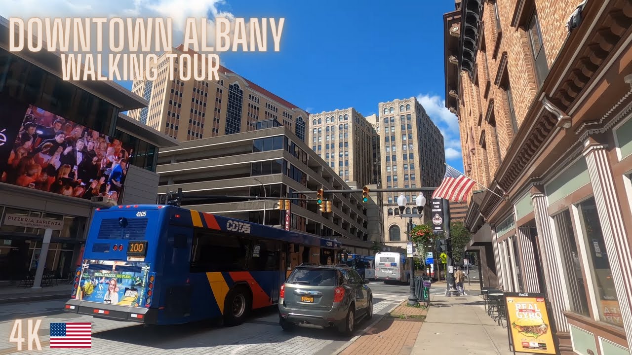 Downtown Albany | Albany, New York USA 🇺🇸 | Walking Tour