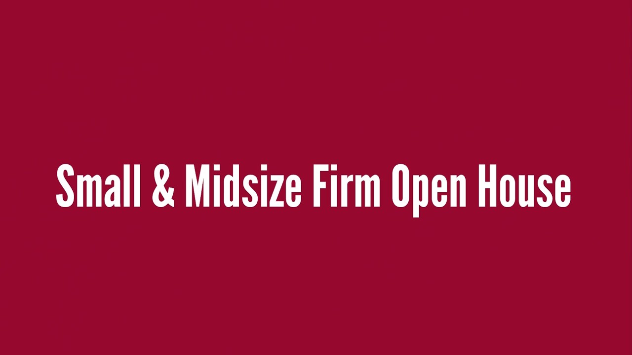 Highlights from Small & Midsize Law Firm Open House