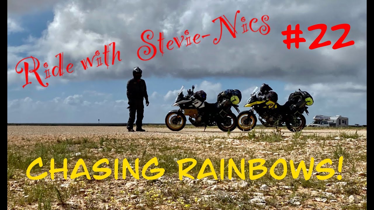 (S3: Eps 22) Motorcycle Travel Australia:  Coral Bay to Monkey Mia, via Carnarvon, Western Australia