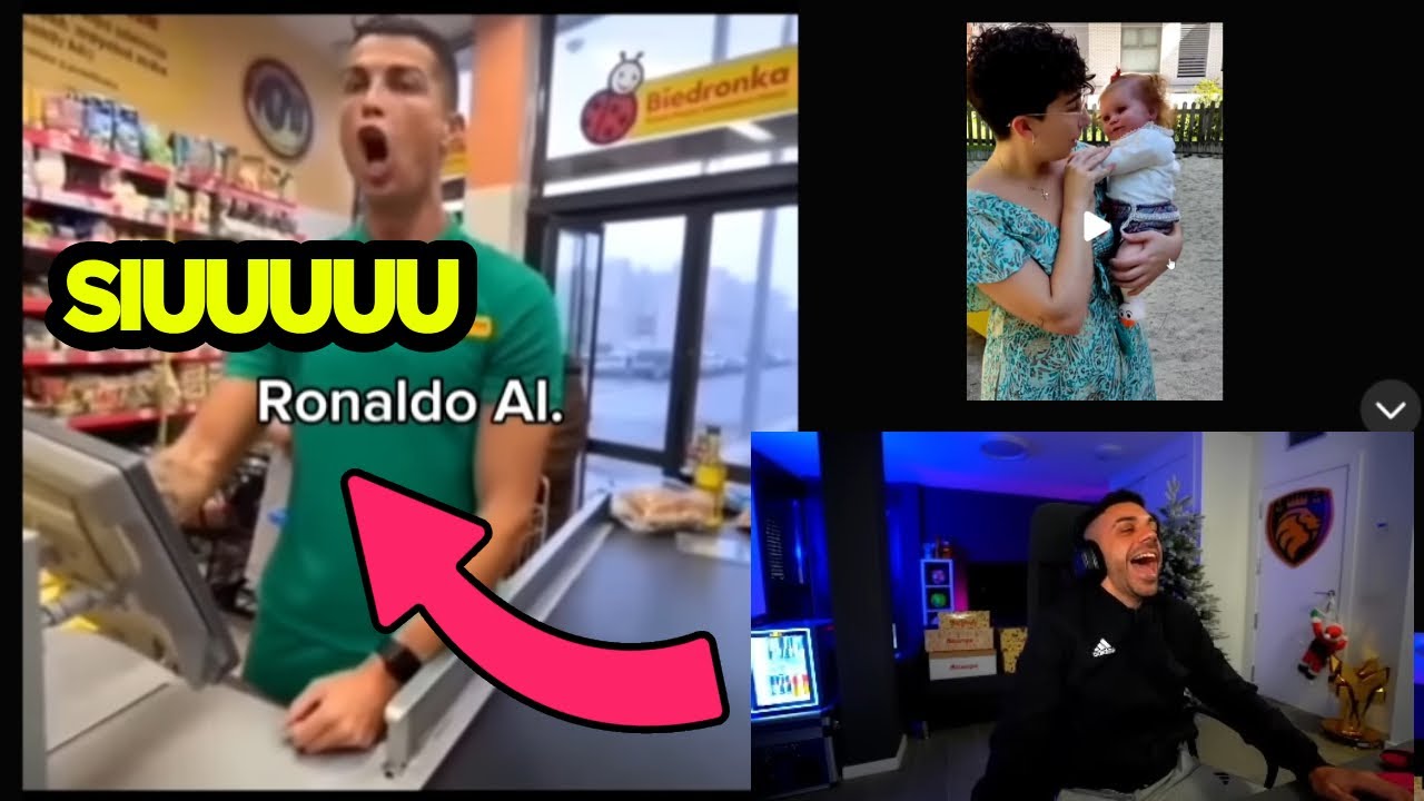 DjMaRiiO REACCIONA VIDEOS DE CRISTIANO RONALDO CON IA Y BEB&Eacute;S REBORN