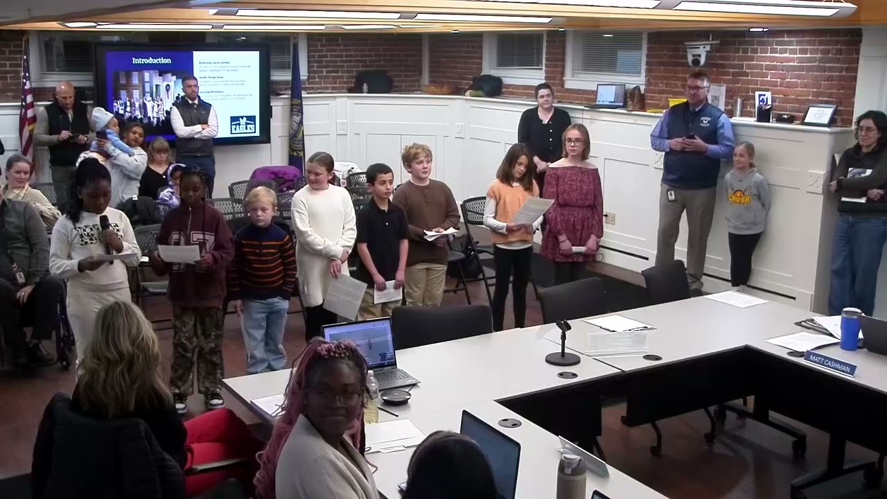 Concord Board of Education Monthly Meeting 12-1-25