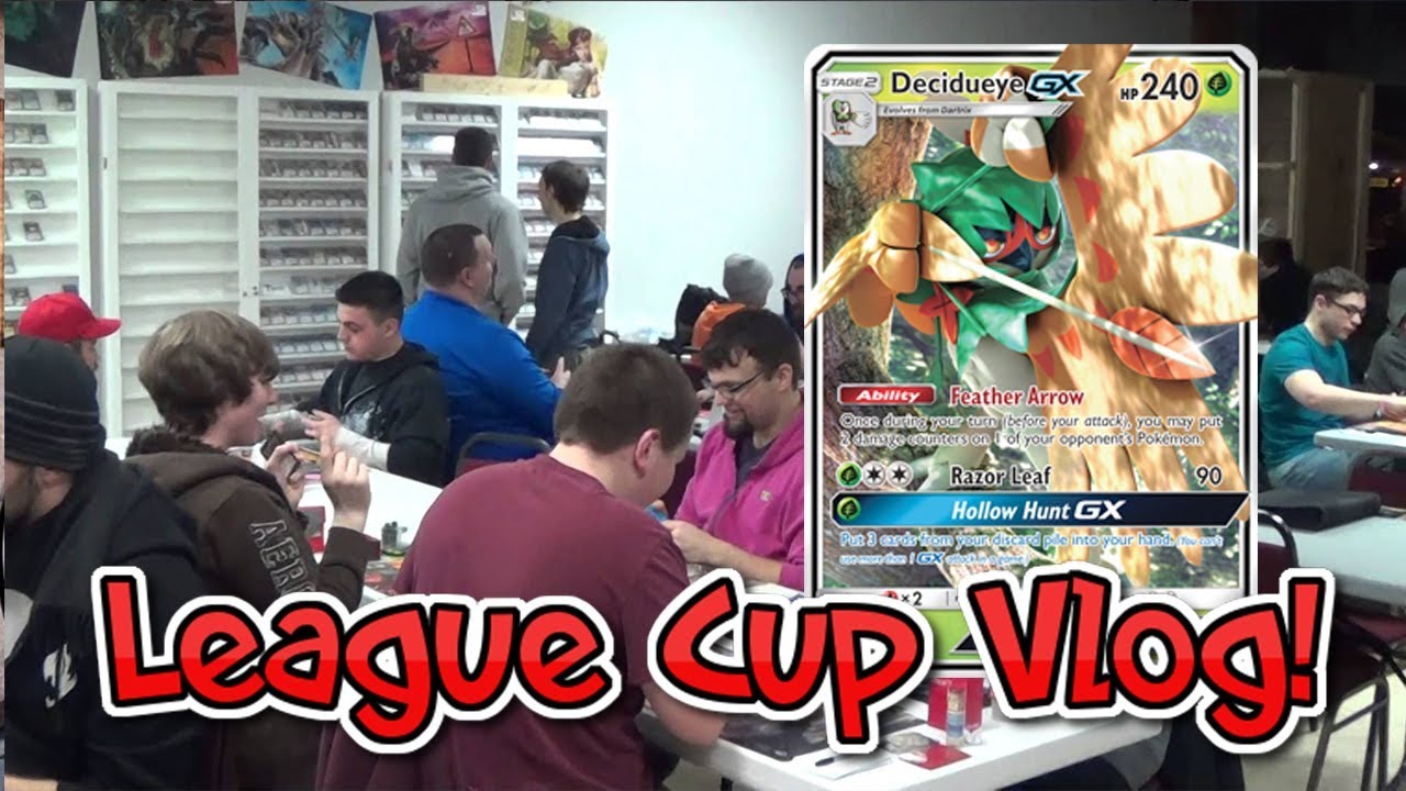 Pokemon TCG League Cup Vlog - Decidueye GX / Ninetales GX T-4
