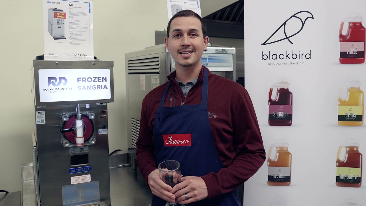 Nate Makes Frozen Sangria