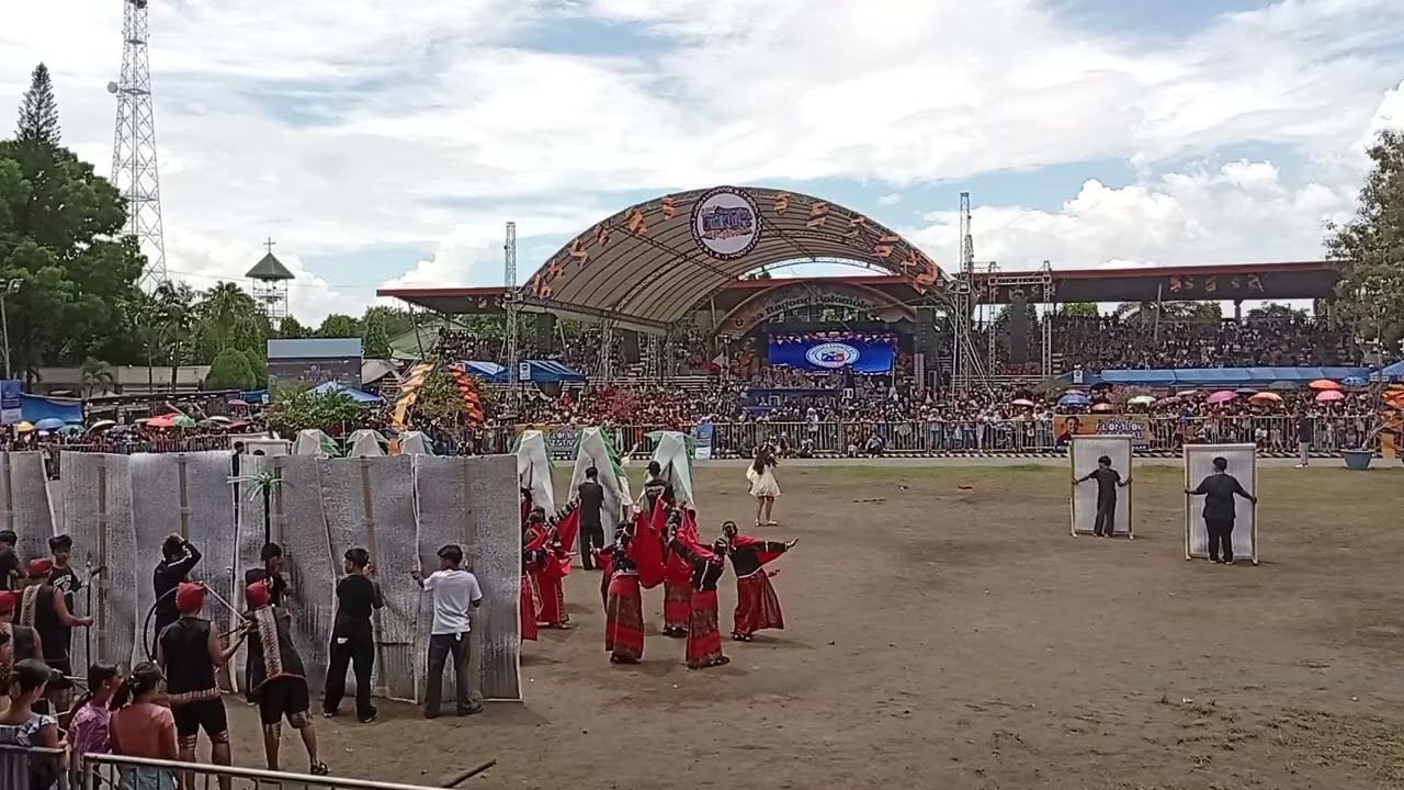 Barangay Cannery thematic dance F'lomlok festival #dancevideo #traditionaldance #festivalvideo