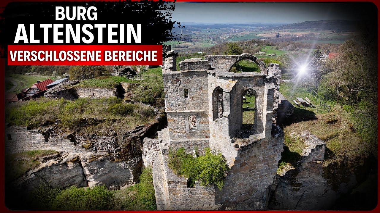 Burg Altenstein (Unterfranken) &ndash; Verborgene Felsenburg & verschlossene Bereiche | DOKU