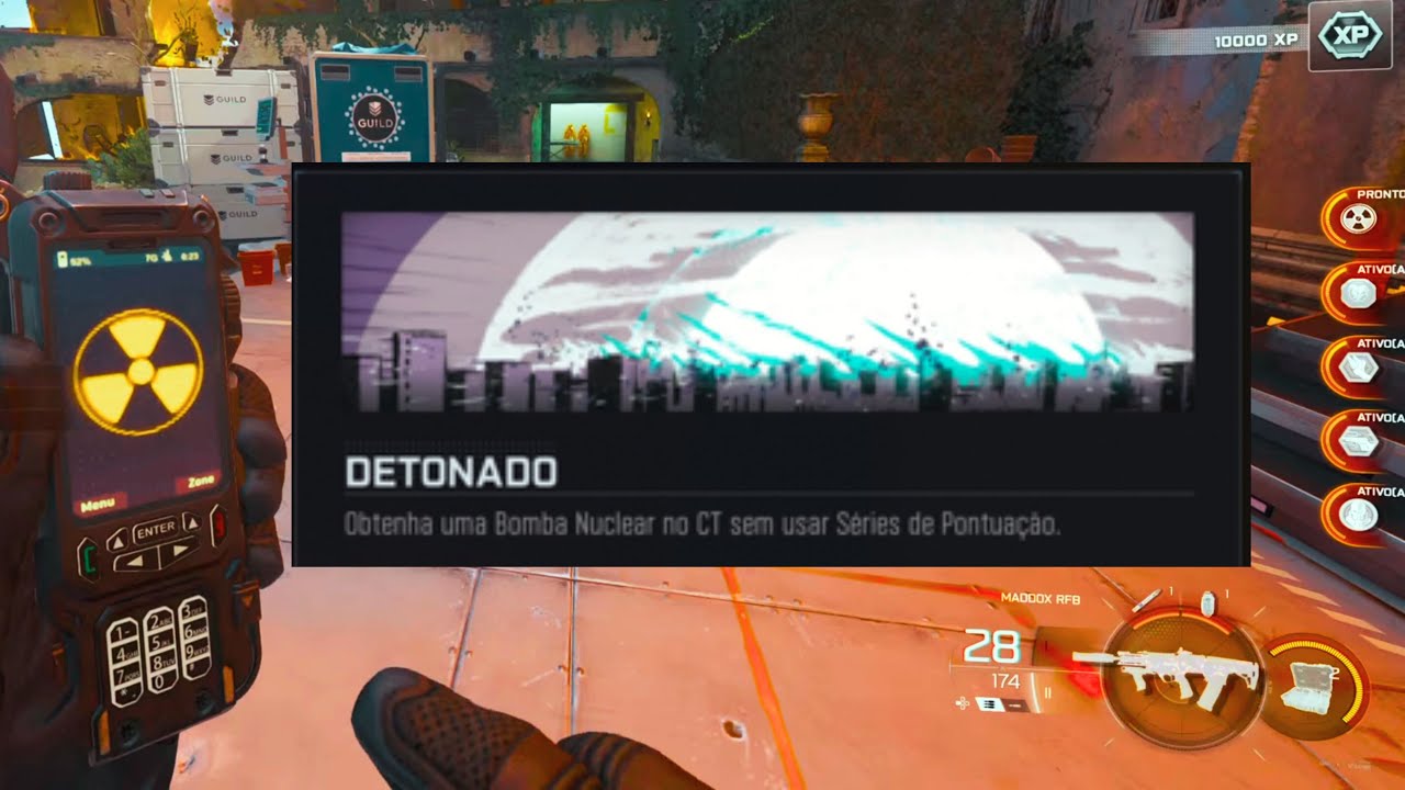 NUKED OUT - CALLING CARD (NUCLEAR)💣 SEM USAR *SCORESTREAKS  😱🎮 #callofduty  #cod  #bo7
