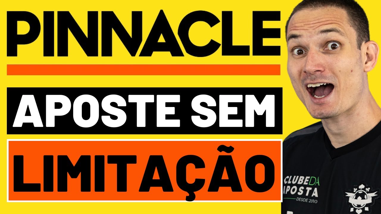 PINNACLE: a MELHOR casa de apostas que N&Atilde;O TE LIMITA
