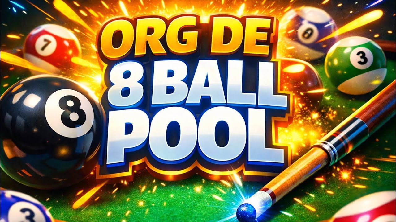 ORG DE 8 BALL POOL