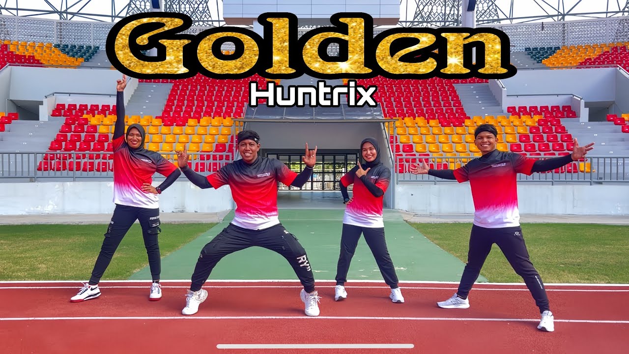 Golden от Huntrix || KPop Demon Hunters || Разминка || Зумба || Счастливое создание ролей