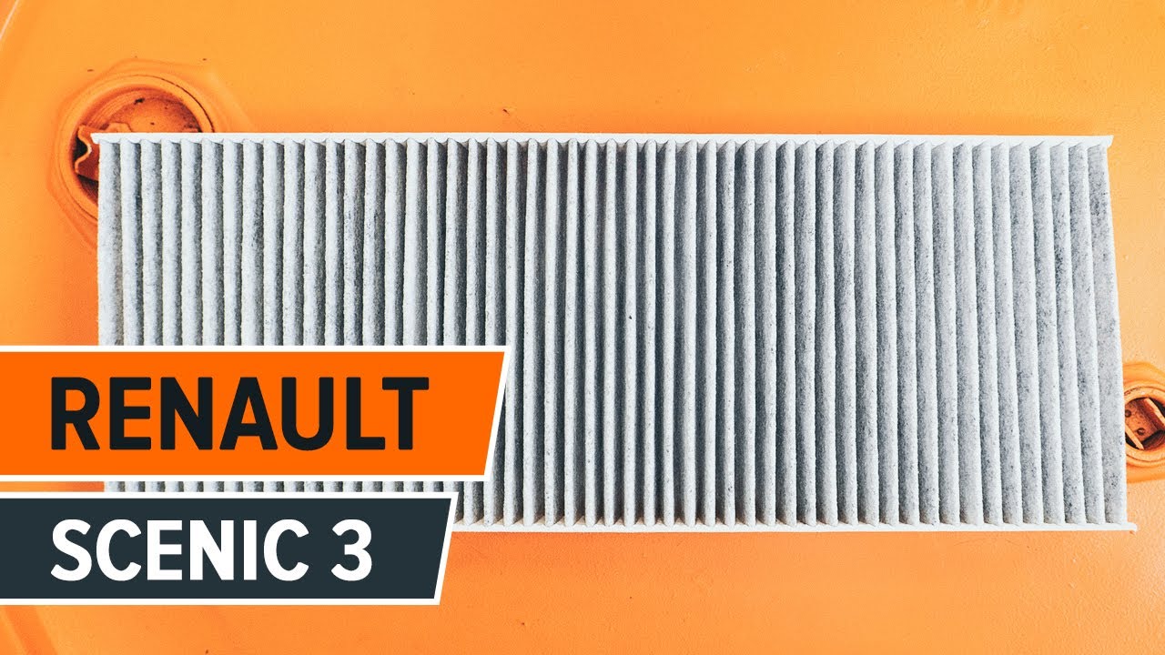 Come sostituire filtro antipolline su RENAULT SCENIC 3 TUTORIAL | AUTODOC