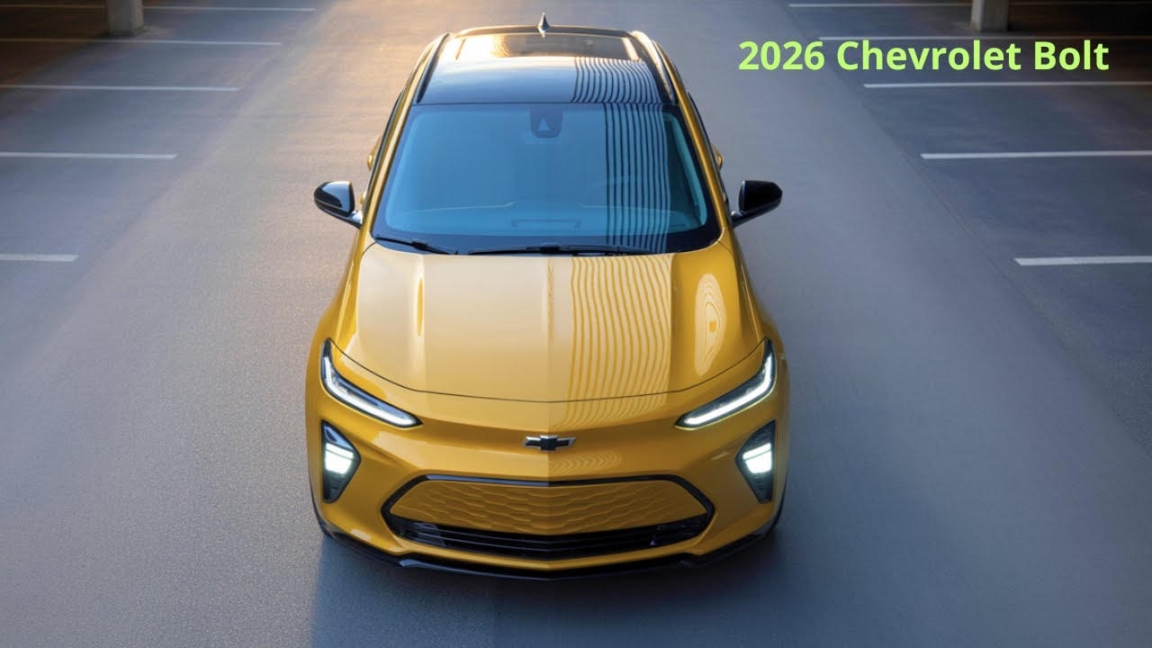 2026 Chevrolet Bolt – The Affordable EV That’s Shocking the Industry!
