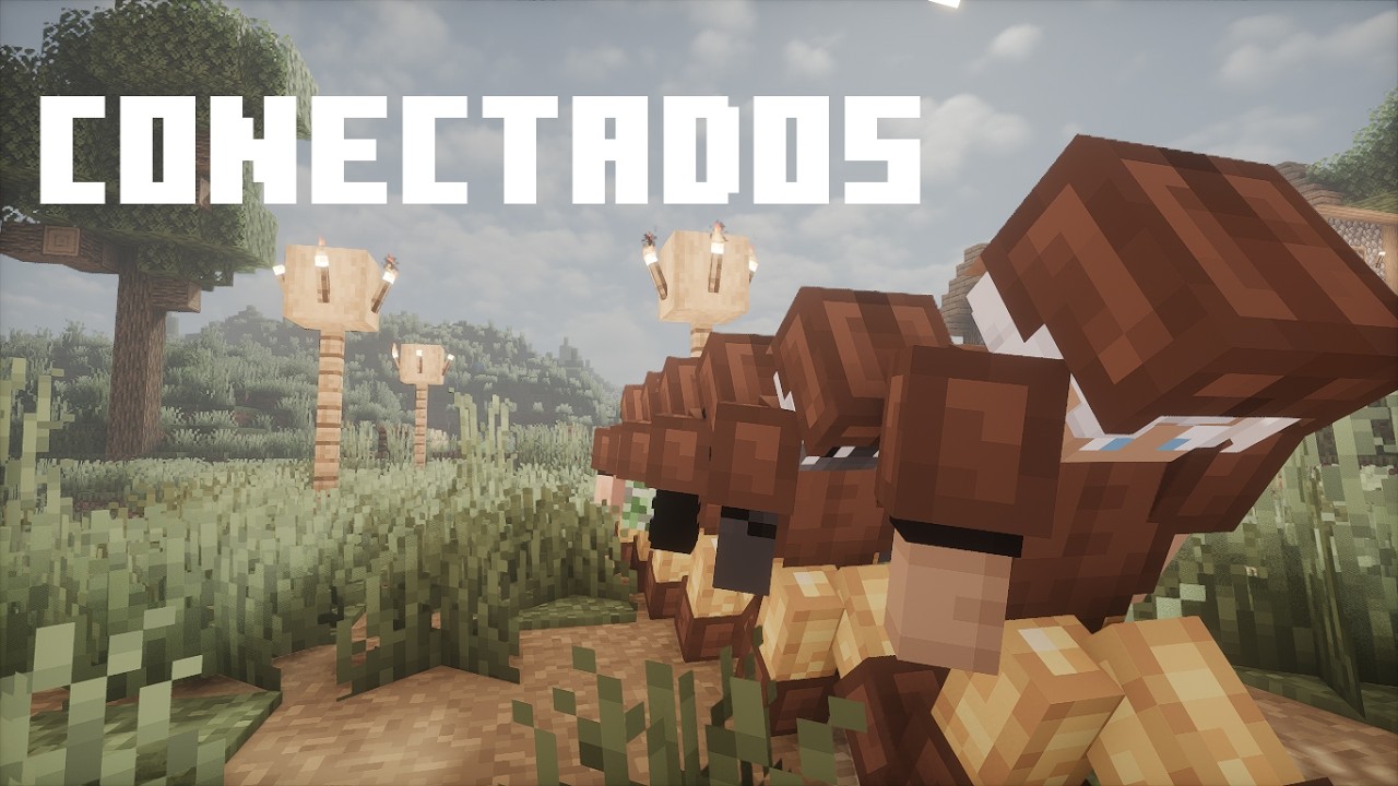 imbecis jogando minecraft completamente CONECTADOS