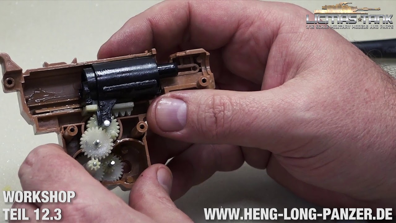 12.3 RC Panzer Workshop – Innenleben Heng Long und Taigen Schusseinheit
