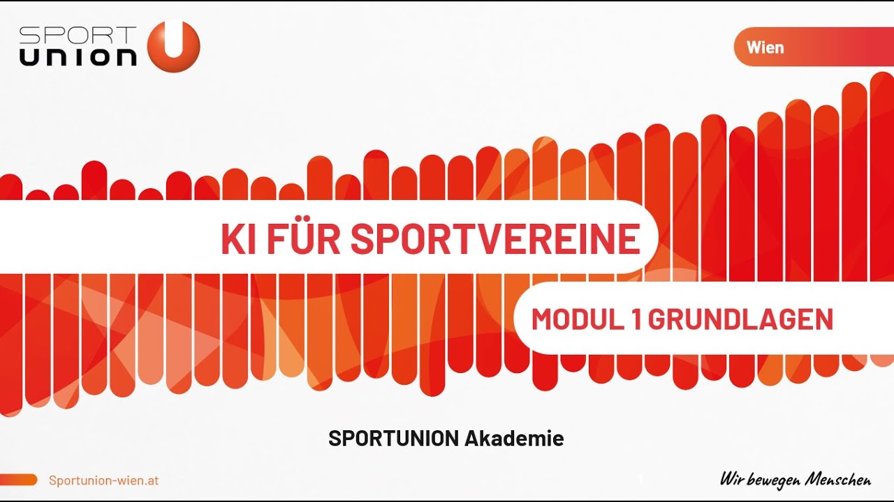 KI für Sportvereine – Modul 1 Grundlagen