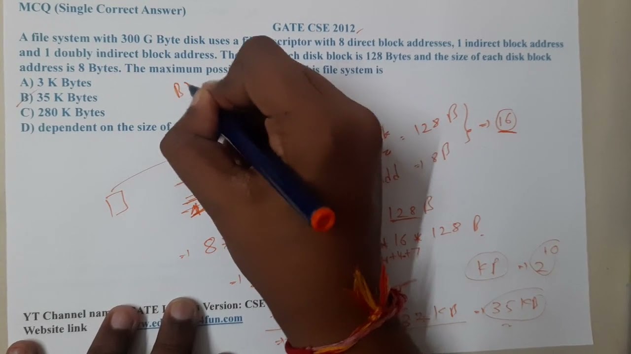 GATE CSE 2012