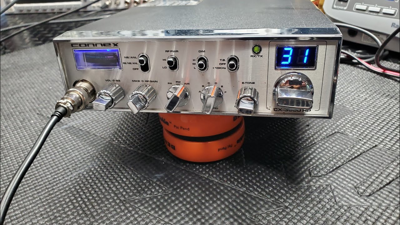 Connex 3300HP в ремонте, настройке и регулировке CB-радиостанции