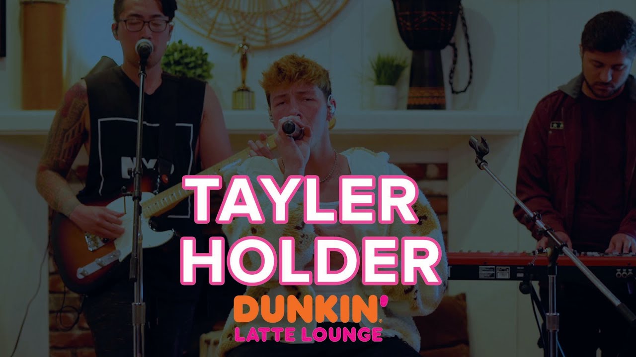 Tayler Holder Performs At The Dunkin Latte Lounge!