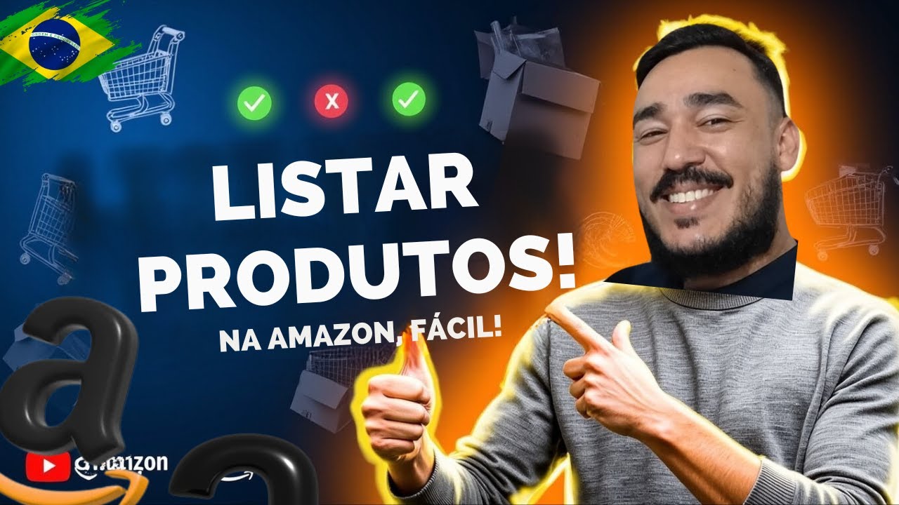 COMO CADASTRAR ANUNCIO NA AMAZON, Como Cadastrar Listar Produtos Genéricos na Amazon Buy Box Própria