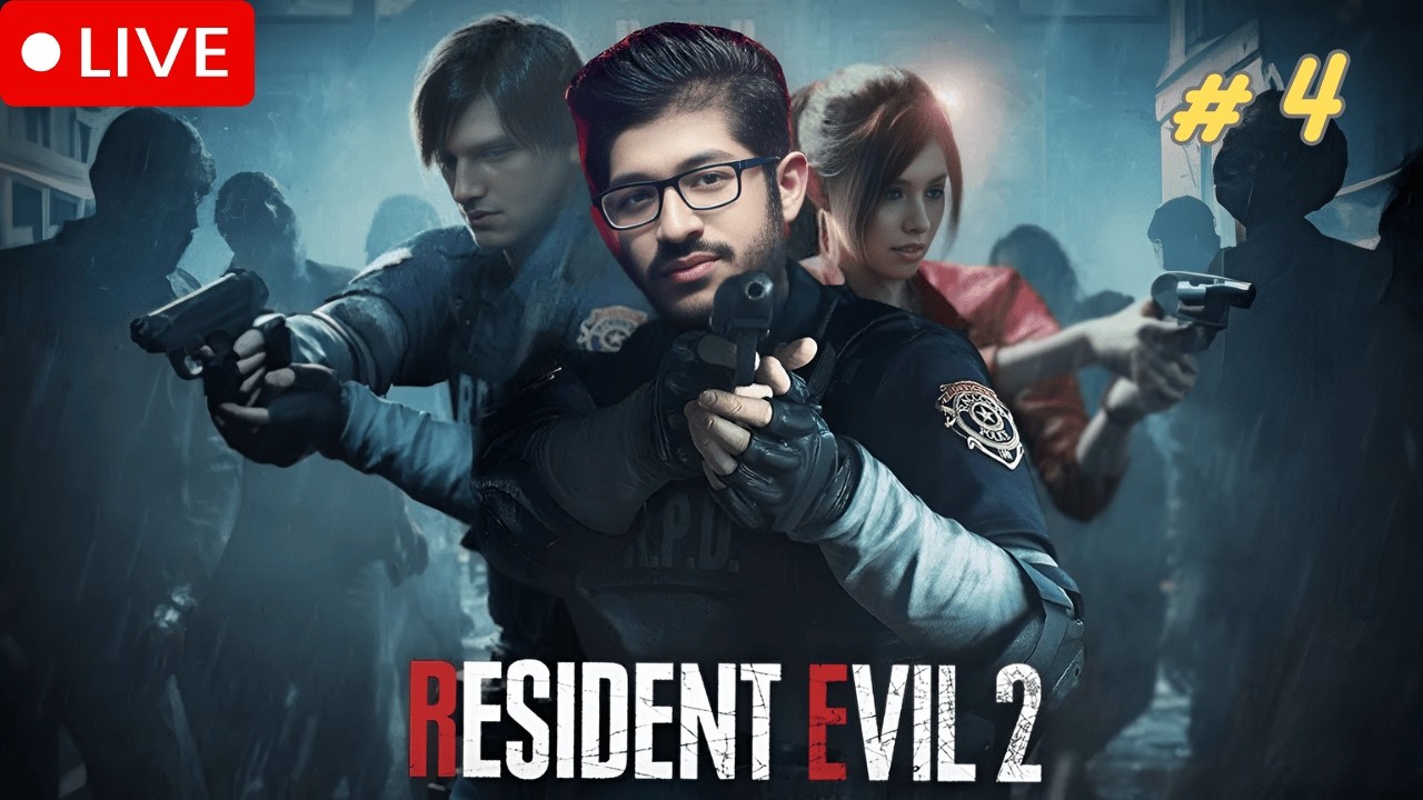 KYA ZOMBIE Bhi BANATE Hain Valentine? 🧟 💘 | Resident Evil 2 (Part 4) LIVE🔴