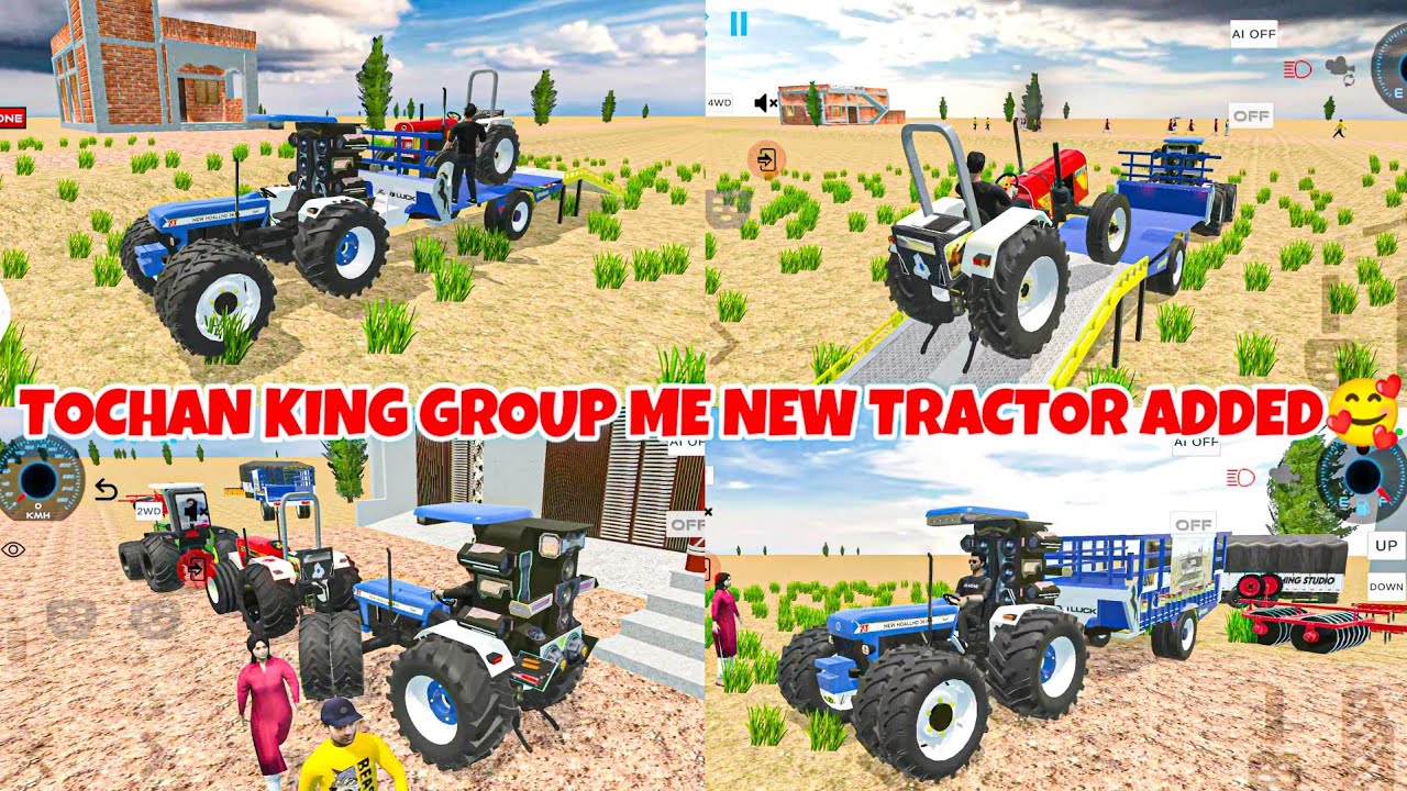 NISHU GROUP ME NEW TRACTOR ADDED💥|INDIAN DESI LIFE SIMULATOR 3D😱