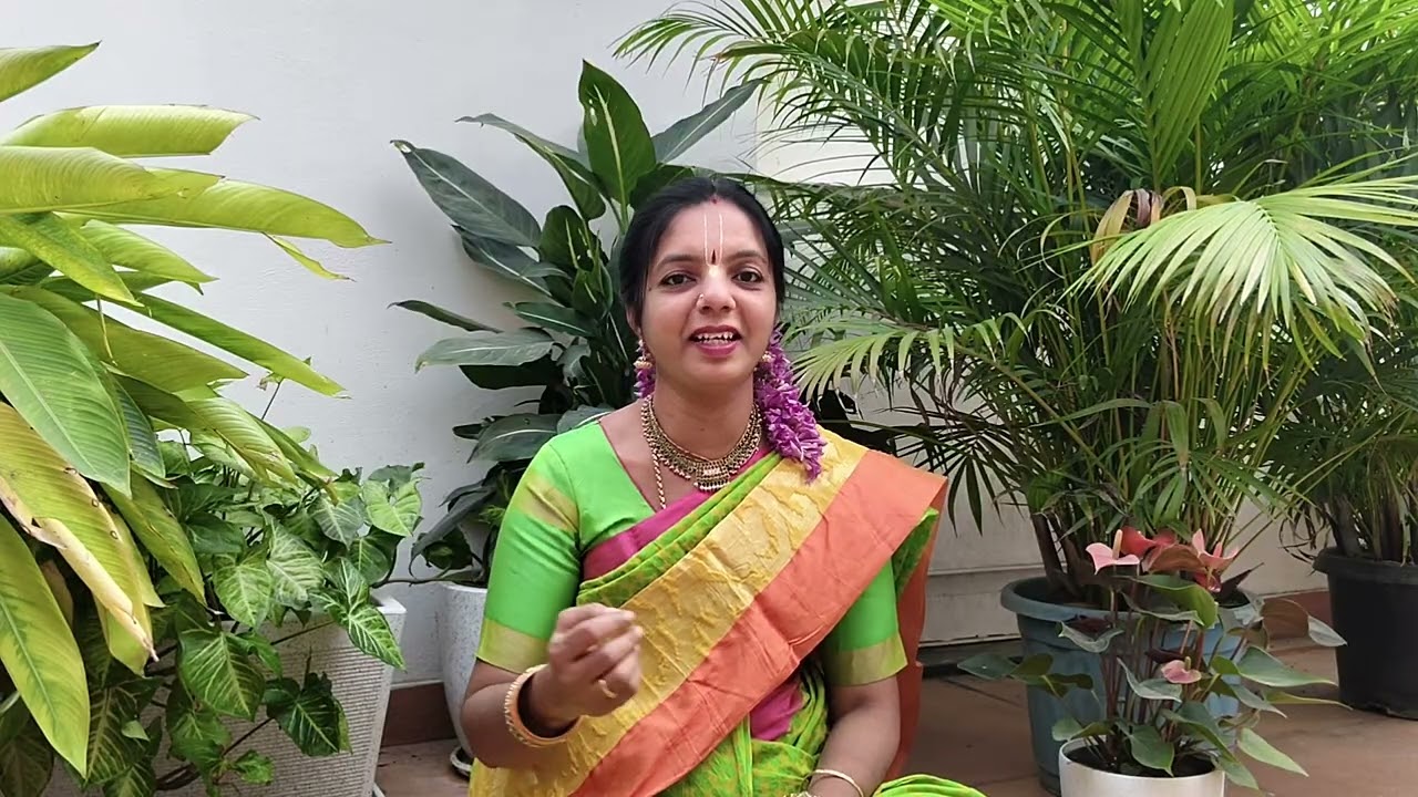AMBIGA NA NINNA NAMBIDE | PURANDARA DASARA KEERTANA | BY SMT VANI RAGHAVENDRA KA 