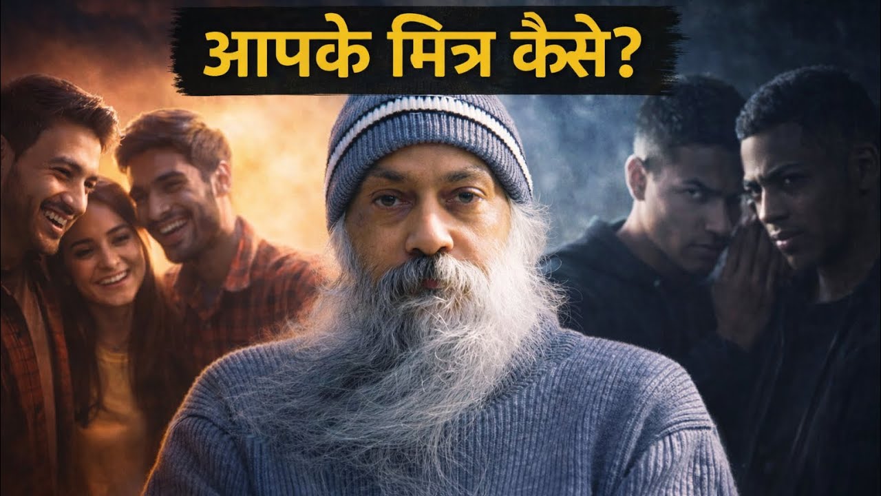 OSHO: आपके मित्र कैसे । #osho 