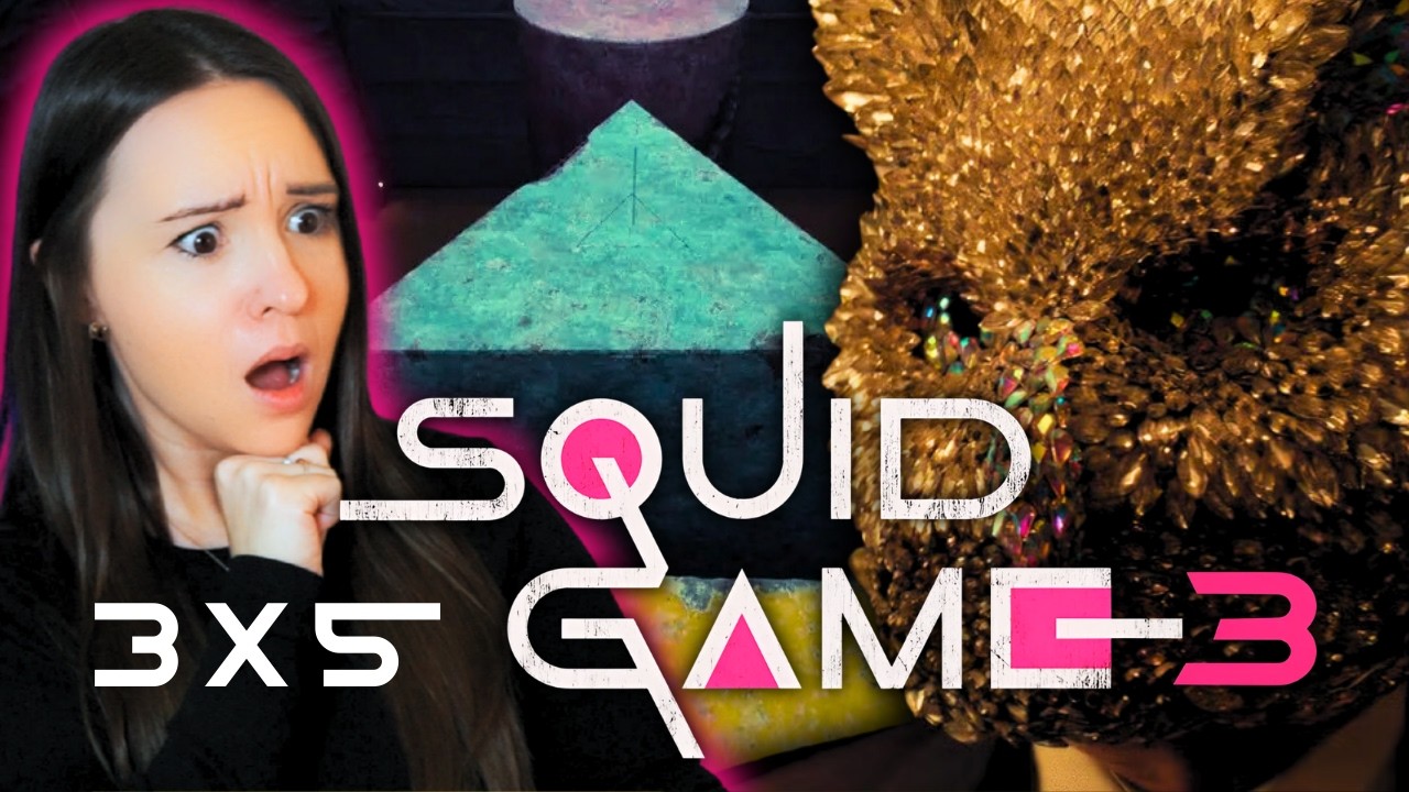 I Want To Look Away BUT I CANT 👀 SQUID GAME 3x5 REACTION