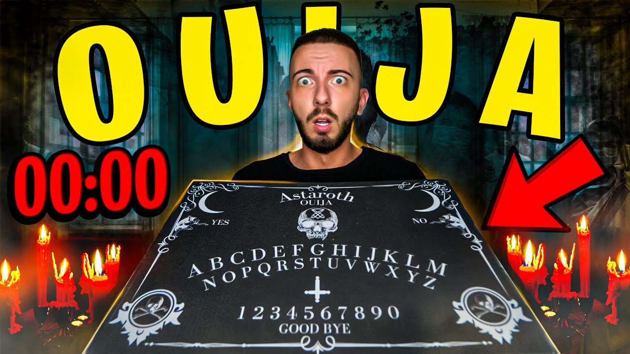 AM FOLOSIT PLACA OUIJA LA ORA 00:00 *HORROR*