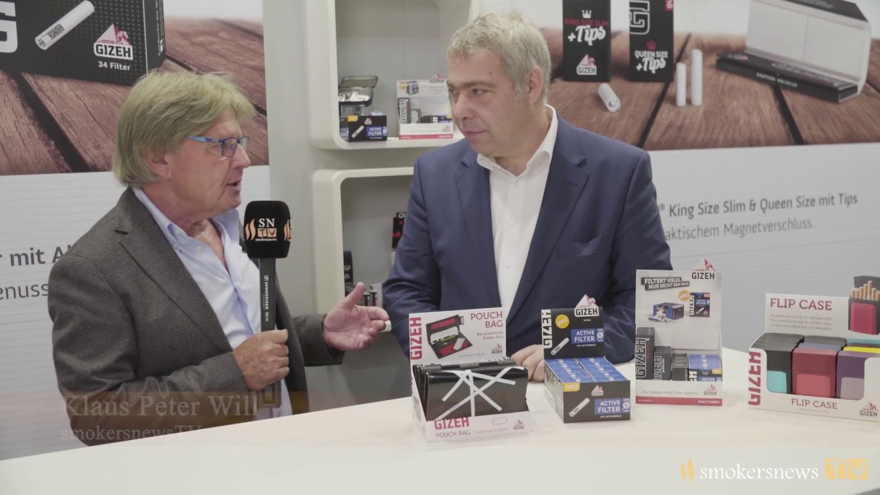 InterTabac 2018 - Interview mit Christian Hinz - Gizeh Raucherbedarf GmbH -