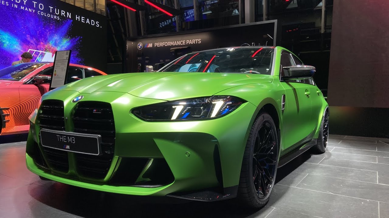 2025 BMW M3 Competition G80 in Frozen Tampa Bay Green metallic