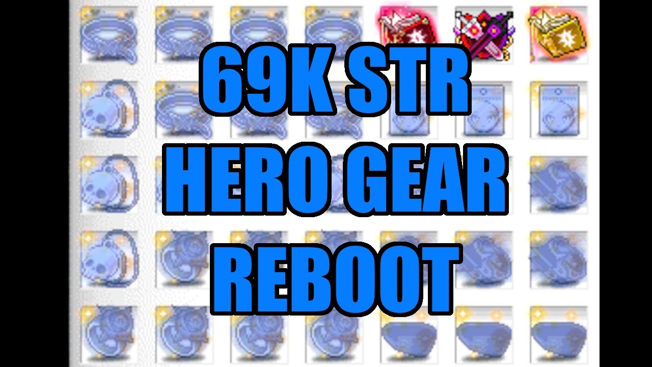Snowilly Lv 282 Hero Stats and Gear (Kalos Slayer Edition)
