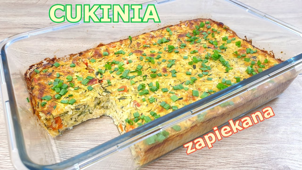 Вкусная и быстрая запеканка из кабачков и яиц 👌 простая и легкая закуска, которая быстро исчезает👍