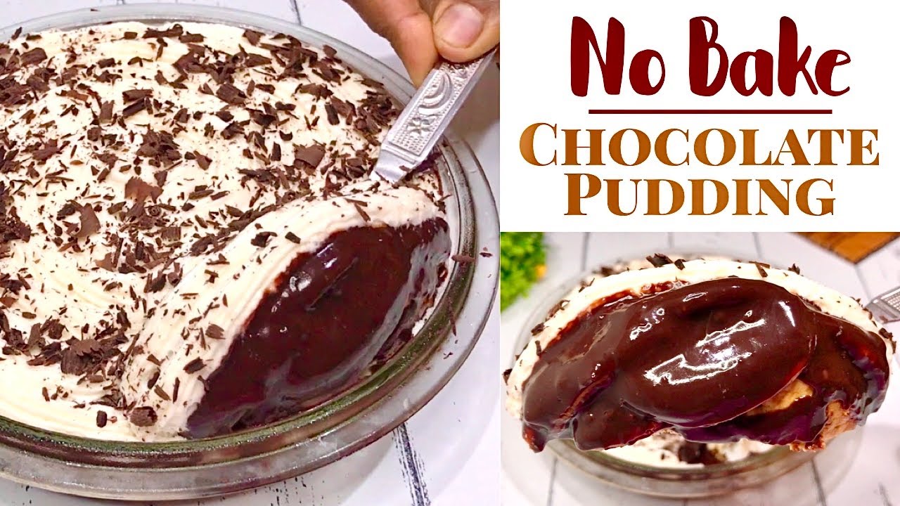 The Best Chocolate Biscuit Pudding Recipe | No Bake Eggless Creamy Dessert | Sugar And Spice Cooking