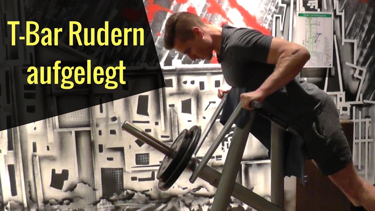 T-Bar Rudern aufgelegt für einen starken Rücken! | Ausführung & Technik | Doc.Mischa